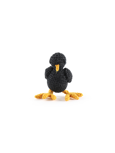 mini blackbird crochet pattern